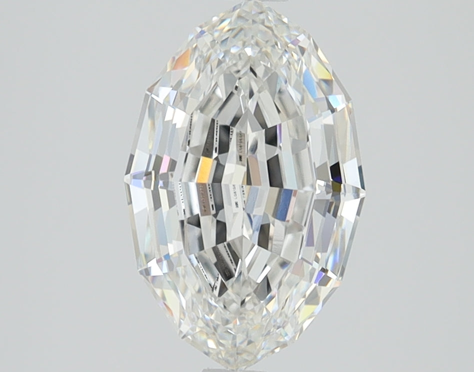 1.96ct Oval Step Cut, F VVS2 — IGI