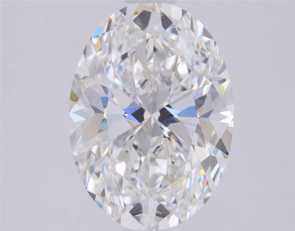 4.45ct Oval Lab-Grown Diamond — D VVS1, IGI Certified