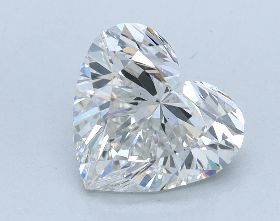 1.51ct Heart, F VS2 — IGI