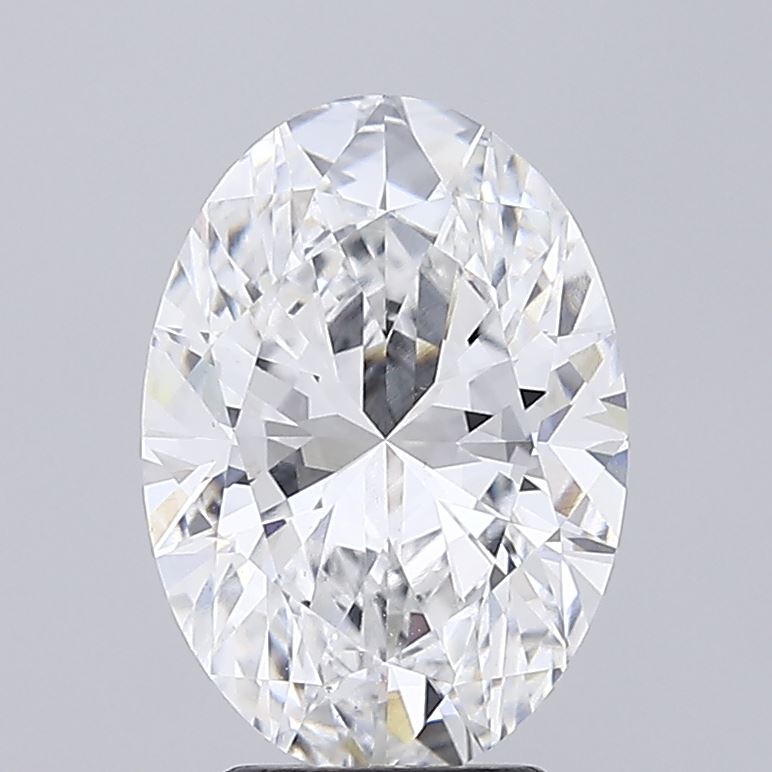 4.02ct Oval, D VVS2 — IGI