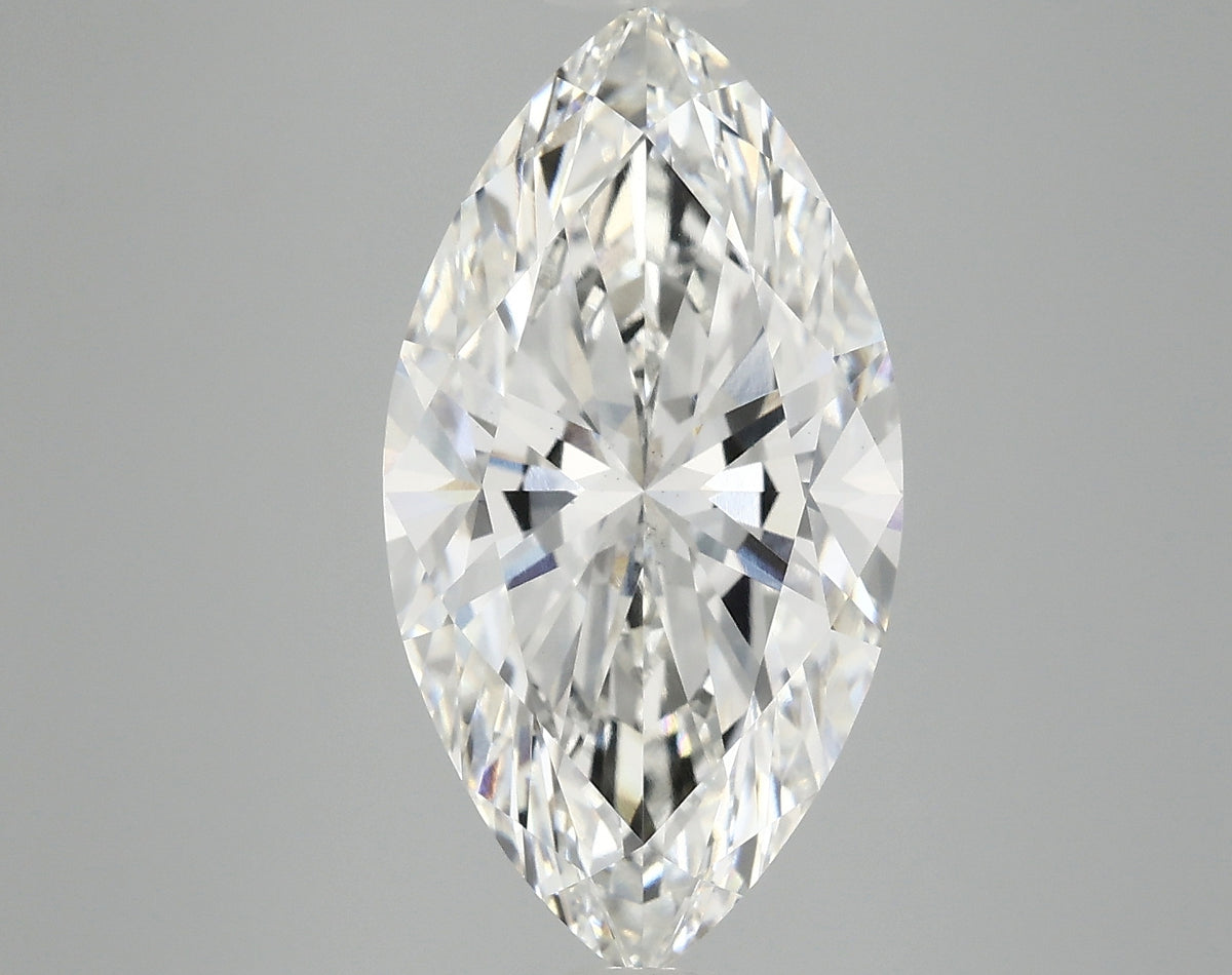 5.04ct Marquise, F VS2 — IGI