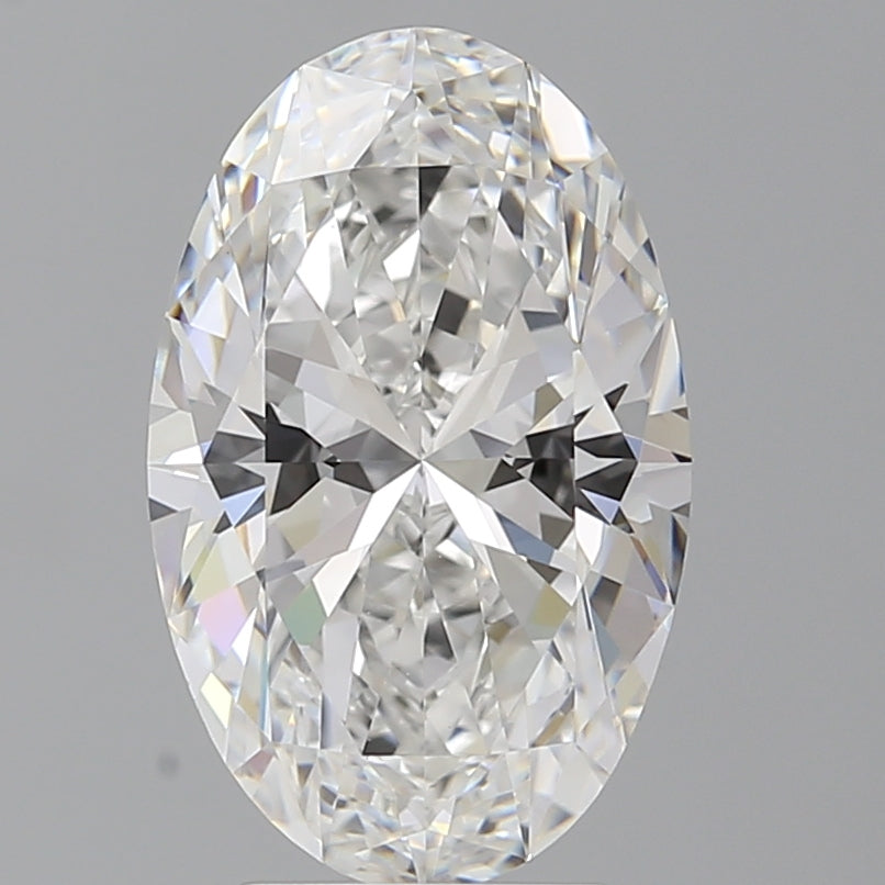 4.1ct Oval Lab-Grown Diamond — E VVS2, IGI Certified
