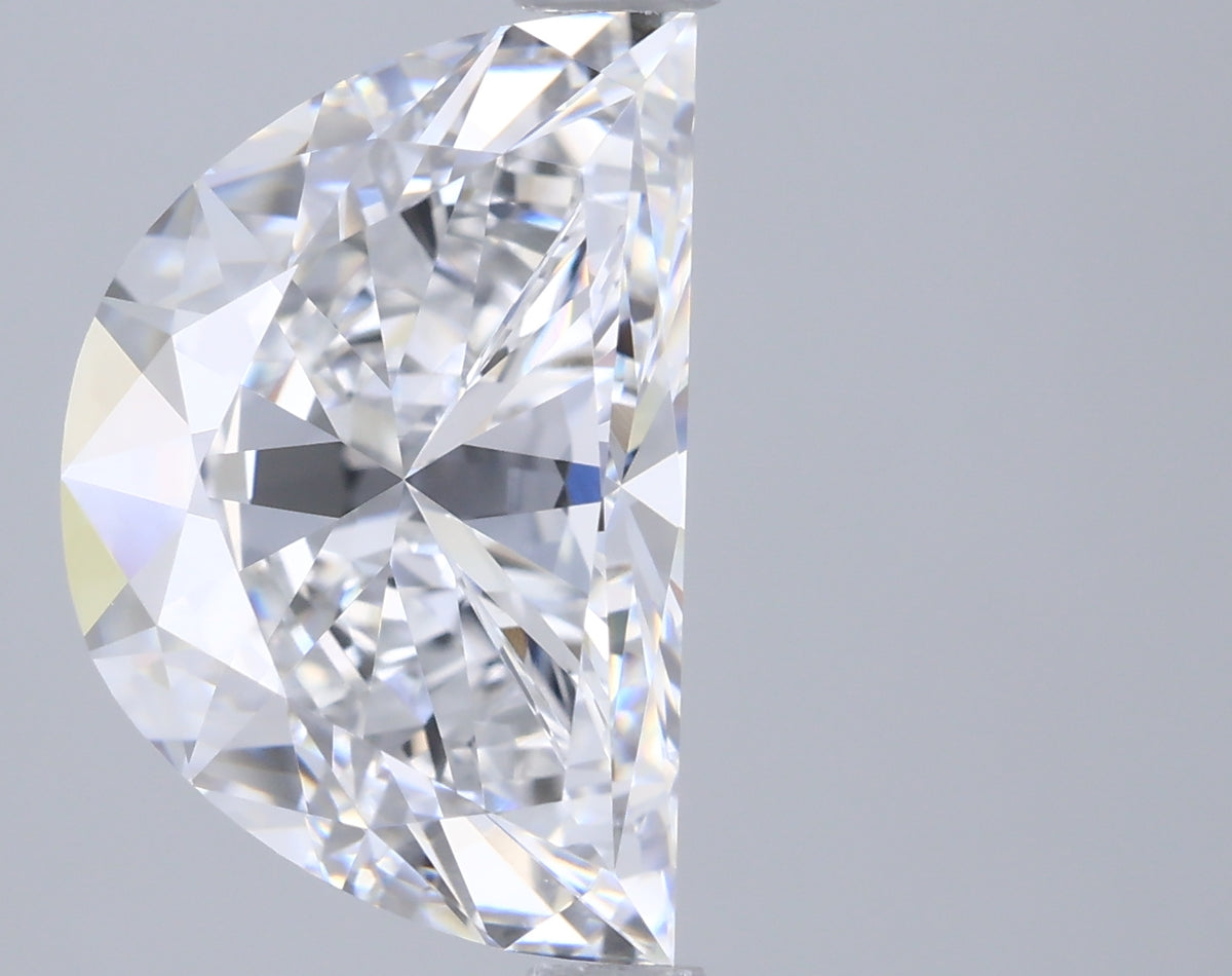2.76ct Halfmoon Lab-Grown Diamond — D VVS2, IGI Certified