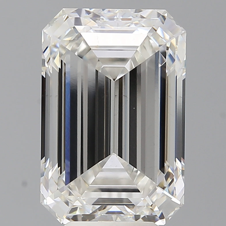 7.09ct Emerald Lab-Grown Diamond — F VS2, IGI Certified