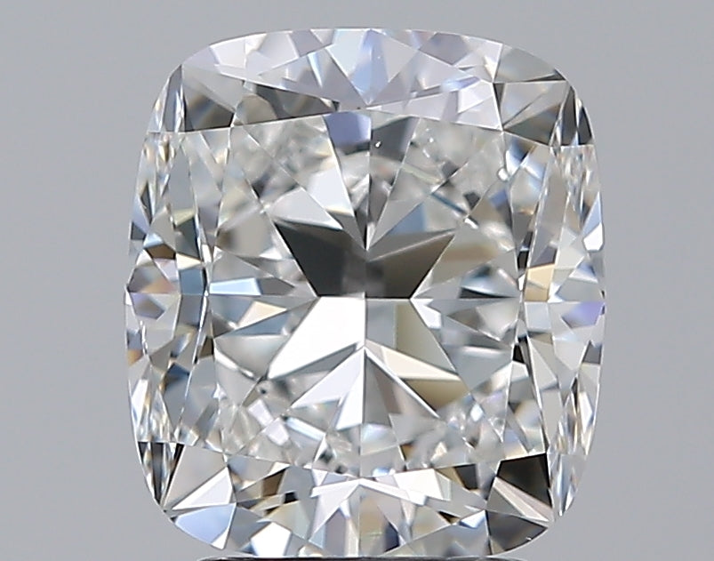 3.5ct Cushion Natural Diamond — F VS2, GIA Certified