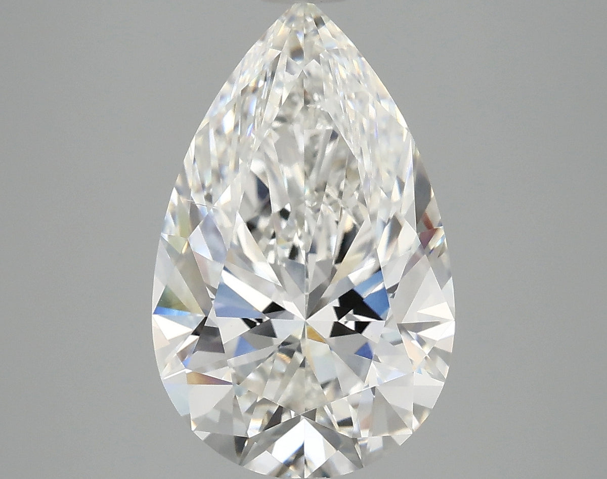 4.35ct Pear, F VS2 — IGI