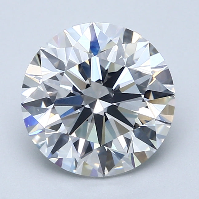2.51ct Round Natural Diamond — D VS2, GIA Certified
