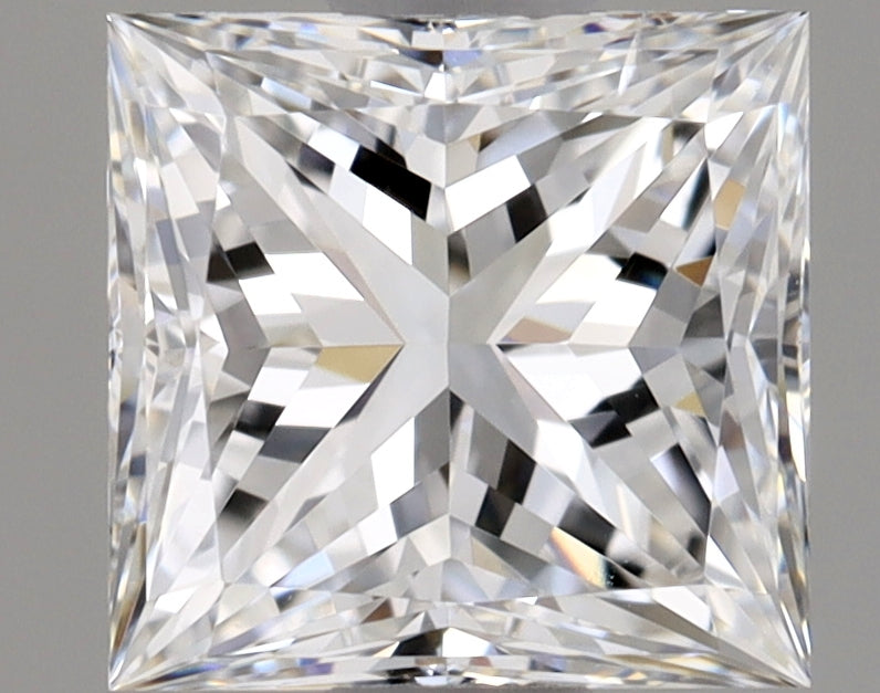 0.9ct Princess, D SI1 — GIA