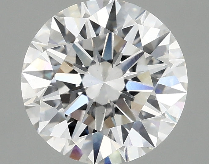 2.07ct Round, E VS1 — IGI