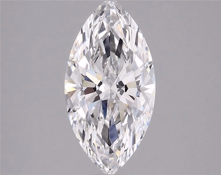 3.66ct Marquise, F VS1 — IGI