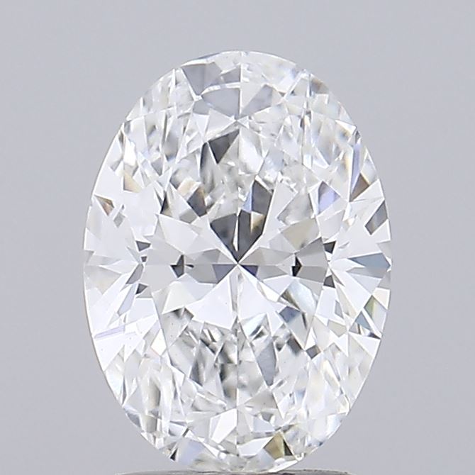 2.01ct Oval, D VVS2 — IGI