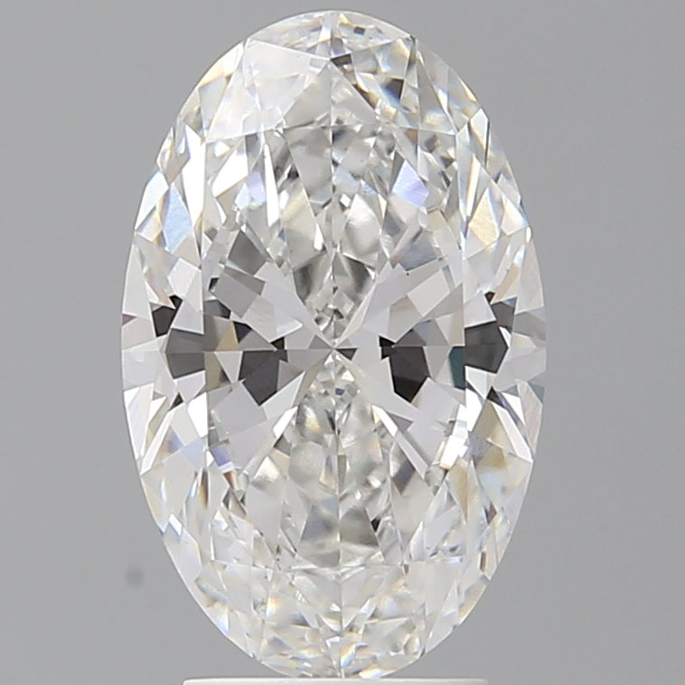 3.55ct Oval Lab-Grown Diamond — F VS1, IGI Certified