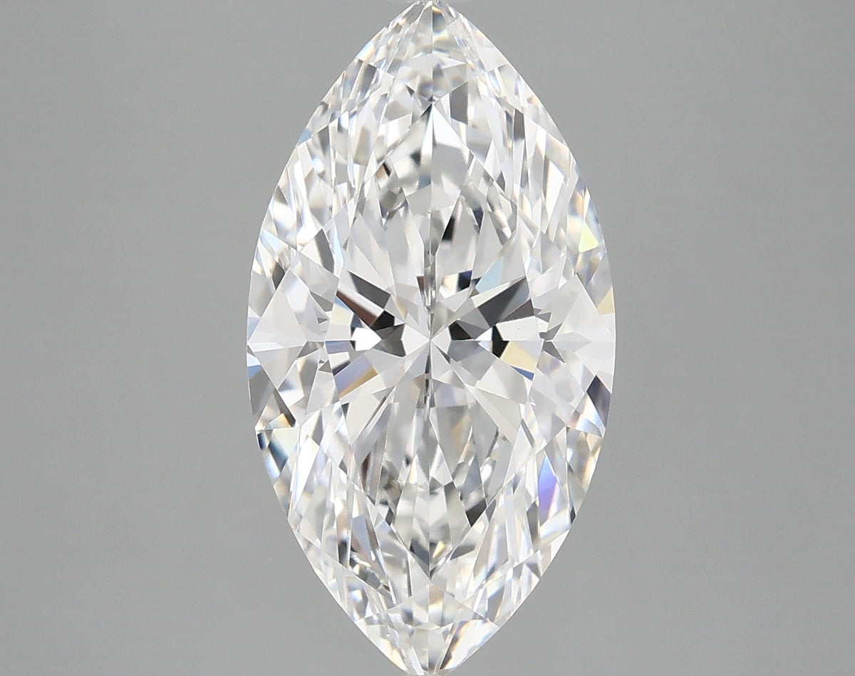 3.88ct Marquise, F VS2 — IGI