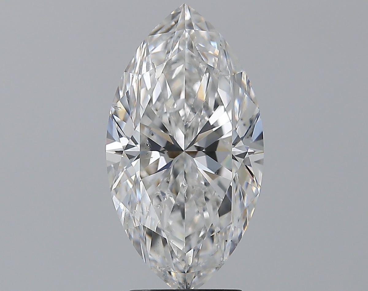 4.02ct Marquise Natural Diamond — E SI2, GIA Certified