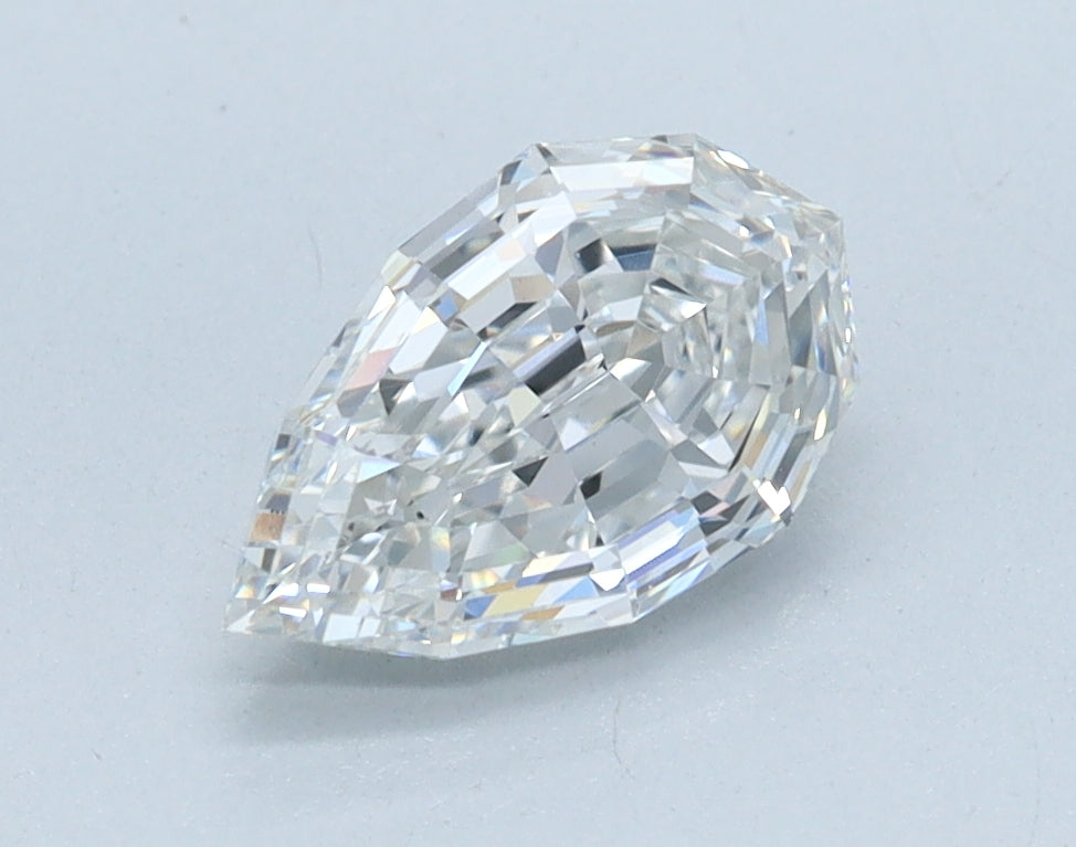1.04ct Pear Step, F VVS2 — IGI