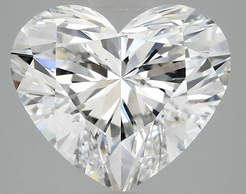 3.58ct Heart, D VS1 — IGI