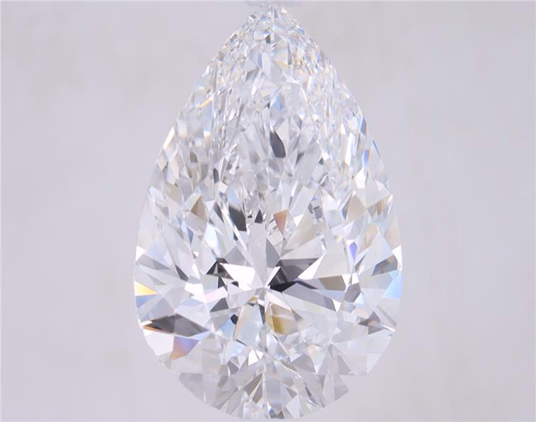 2.7ct Pear Lab-Grown Diamond — E VVS2, IGI Certified