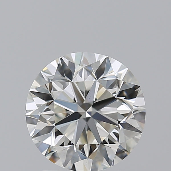 2.01ct Round, I VS1 — GIA