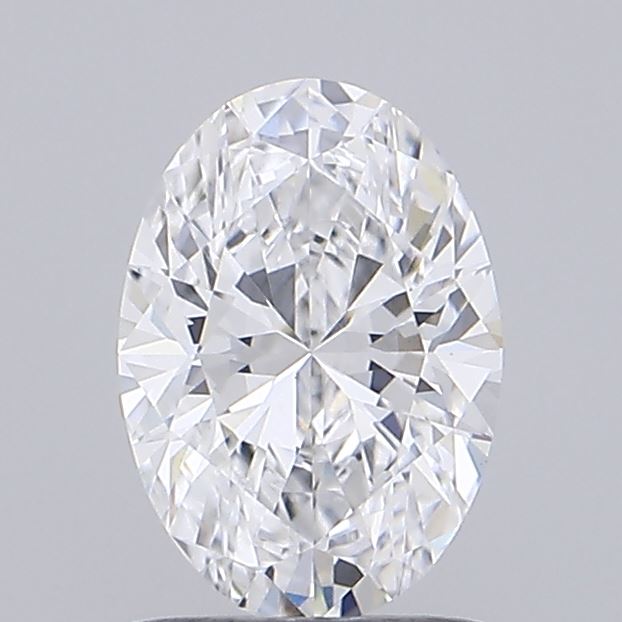 1.02ct Oval, D VVS2 — IGI