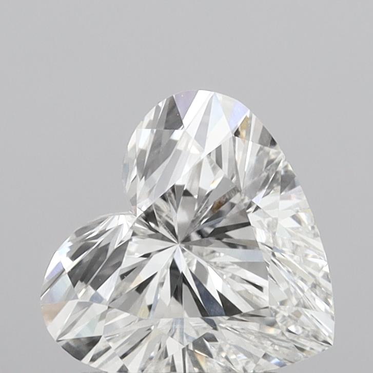 2.02ct Heart Lab-Grown Diamond — F VVS2, IGI Certified