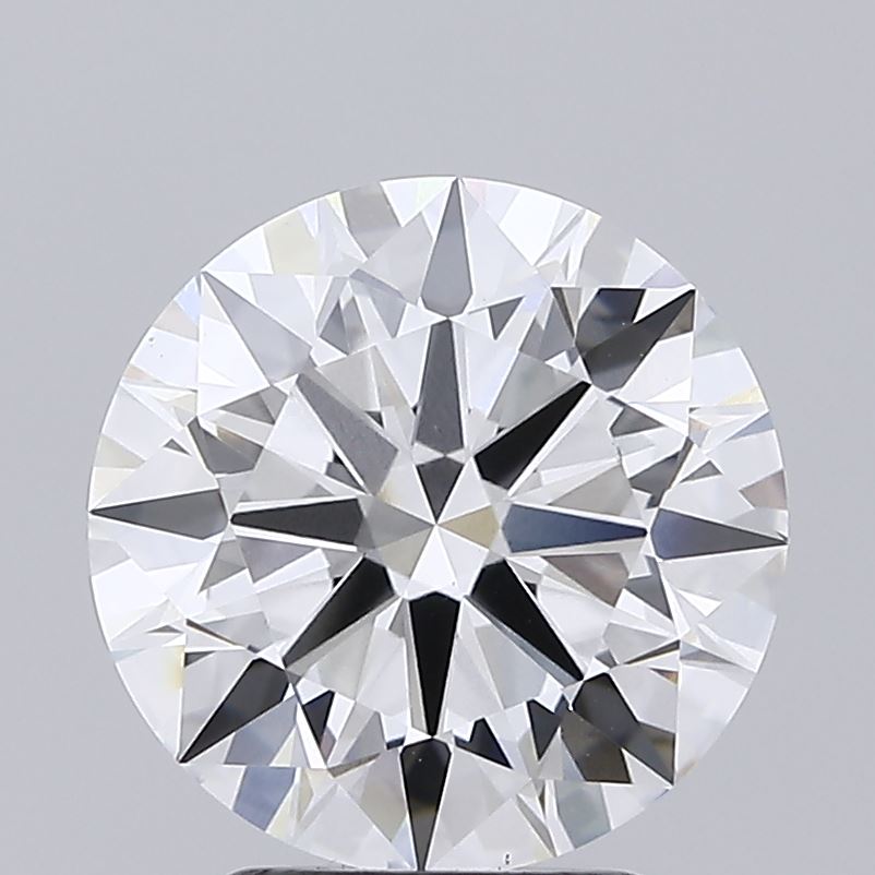 3.46ct Round, F VS1 — IGI