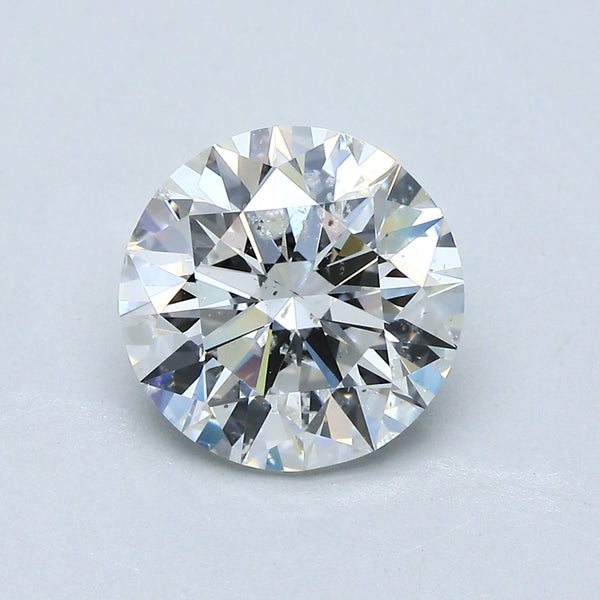 3.1ct Round, G SI2 — GIA