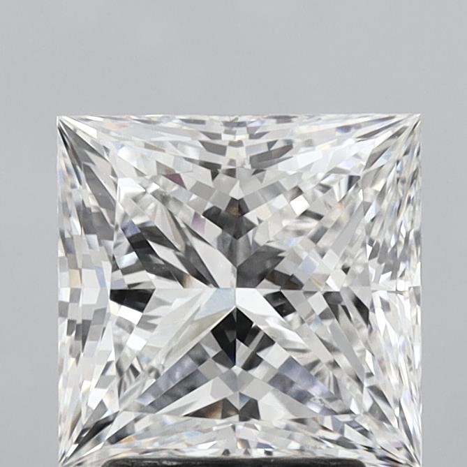 3.01ct Princess Lab-Grown Diamond — E VS2, IGI Certified