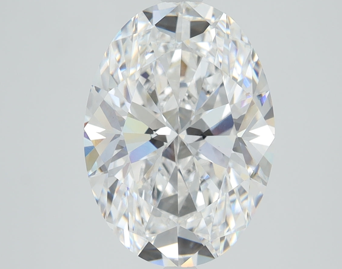 2.93ct Oval, D VS2 — IGI