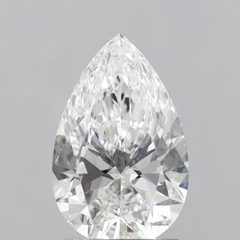 2.03ct Pear Lab-Grown Diamond — E VS1, IGI Certified
