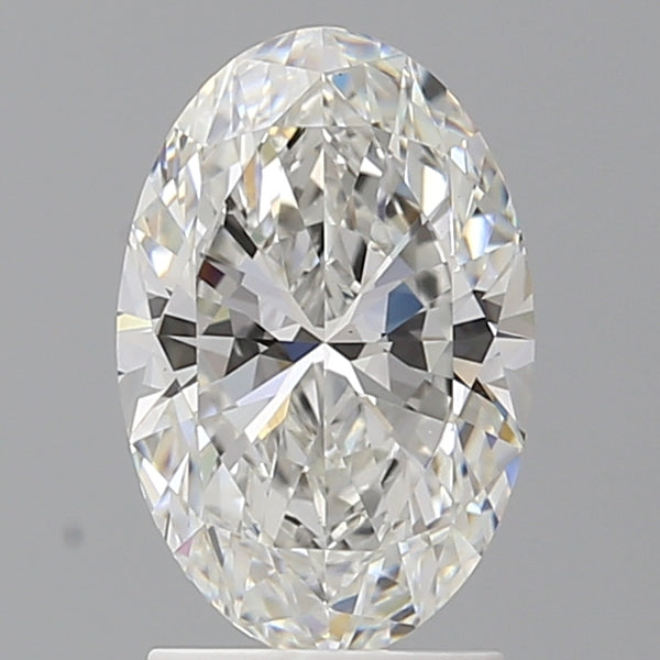 2.06ct Oval Lab-Grown Diamond — F VVS2, IGI Certified