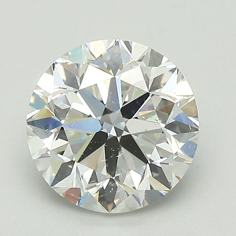 2.01ct Round Natural Diamond — H SI2, GIA Certified