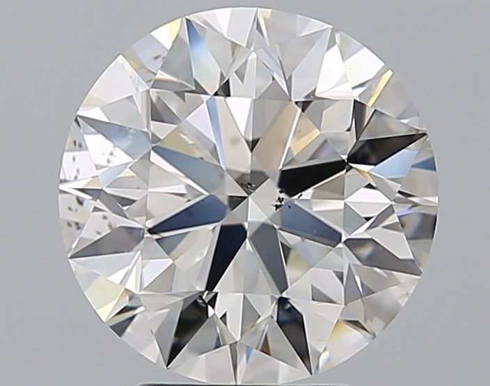 3.52ct Round, I SI1 — GIA
