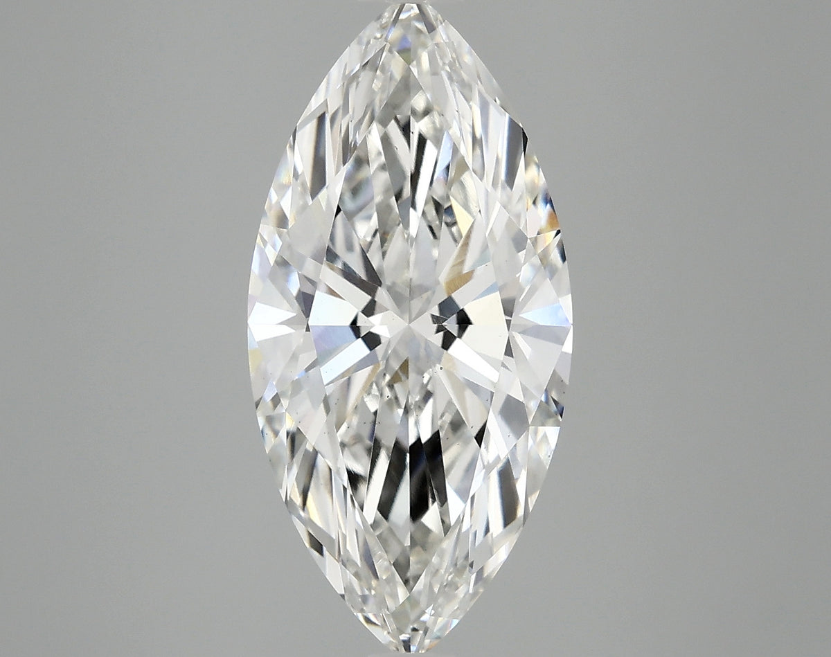 3.8ct Marquise, F VS1 — IGI