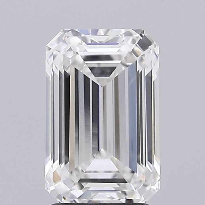 2.68ct Emerald Lab-Grown Diamond — F VS1, IGI Certified