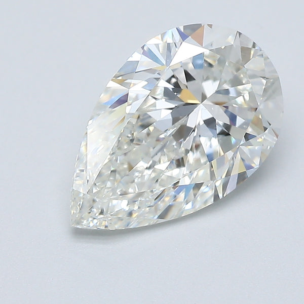 3.01ct Pear Natural Diamond — I SI1, GIA Certified