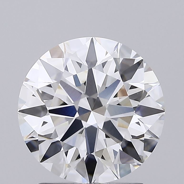 2.03ct Round, E VVS2 — IGI