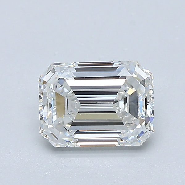 1.01ct EMERALD, E VVS2 — GIA