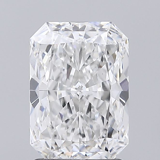 1.68ct Radiant, F VVS2 — IGI
