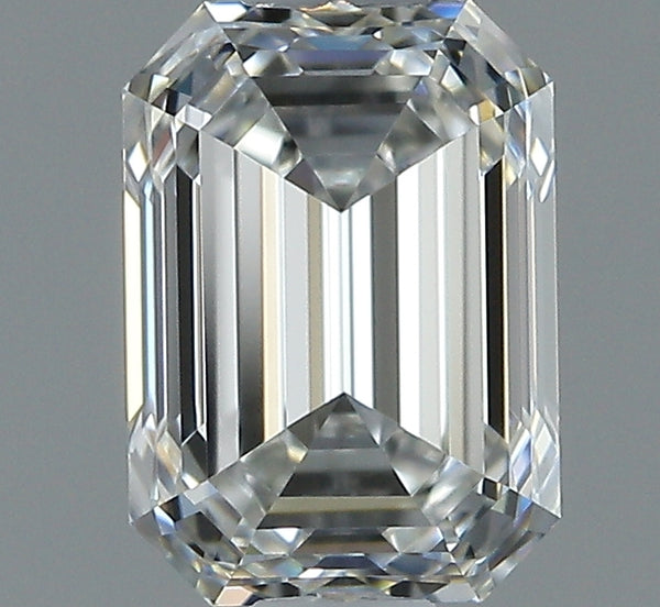 1.01ct EMERALD, H IF — GIA