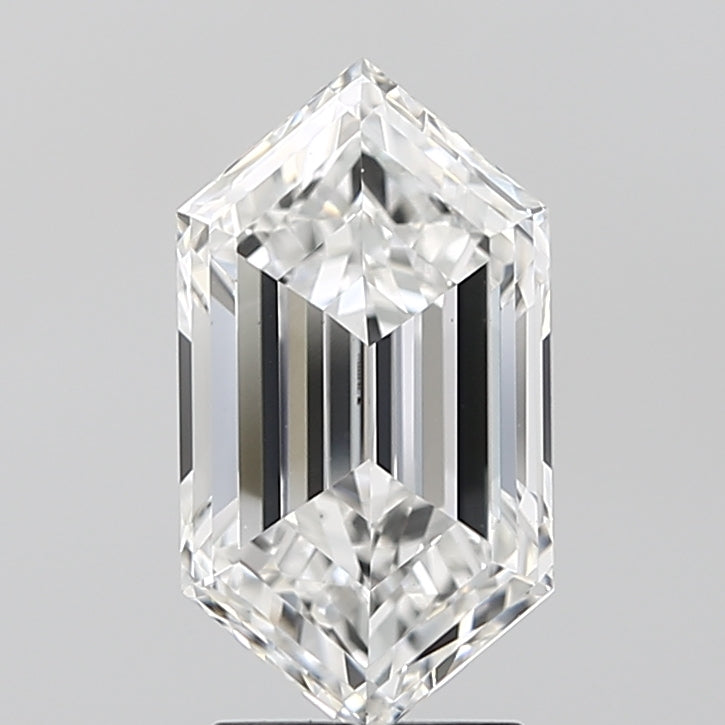2.68ct Dutch Marquise Step, E VS1 — IGI