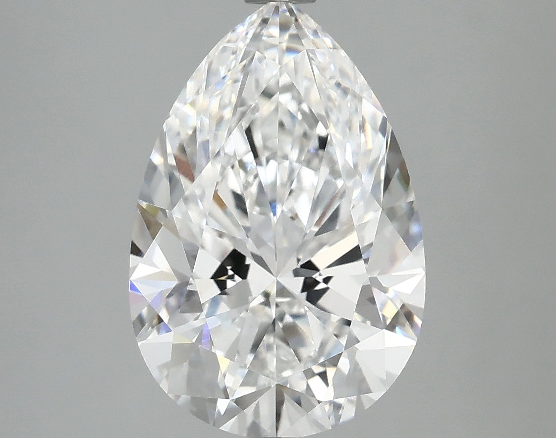 4.06ct Pear Lab-Grown Diamond — D VVS2, IGI Certified