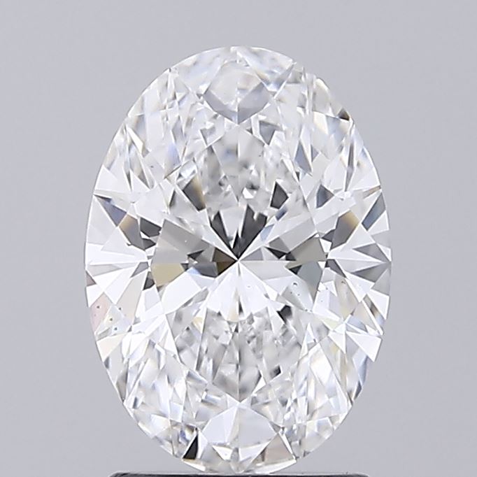 1.86ct Oval, D VS1 — IGI