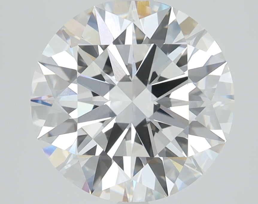 3.07ct Round, E VVS2 — IGI
