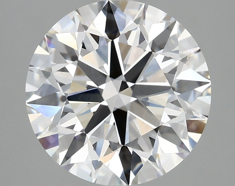 3.09ct Round, E VVS2 — IGI