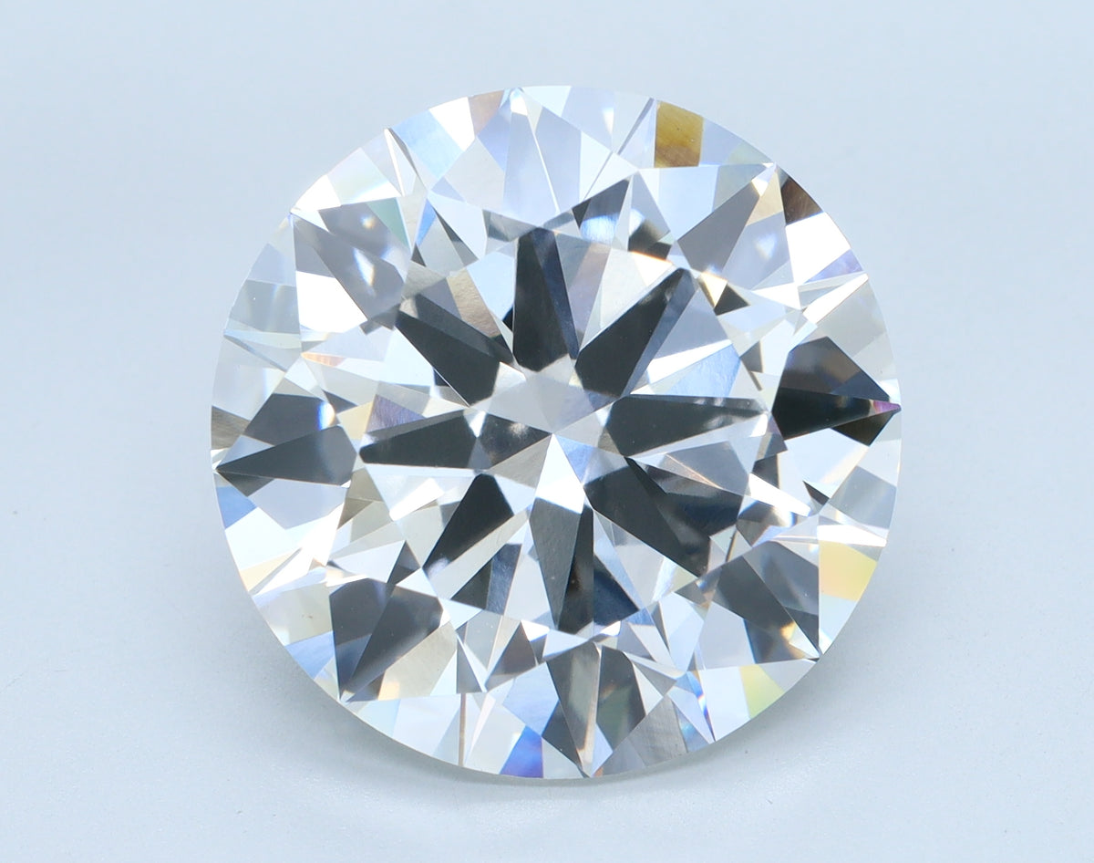10.06ct Round, F VVS2 — IGI