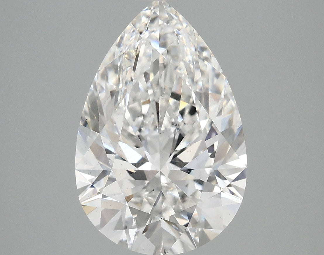 3.87ct Pear, E VS2 — IGI