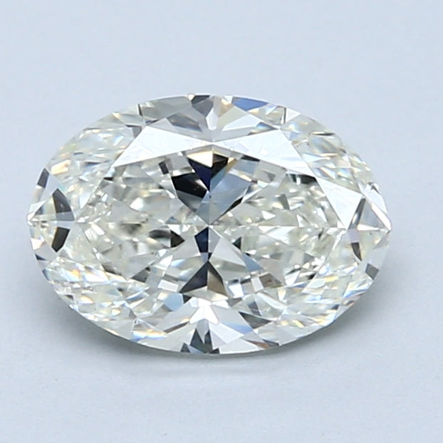 1.51ct Oval Natural Diamond — J SI1, GIA Certified