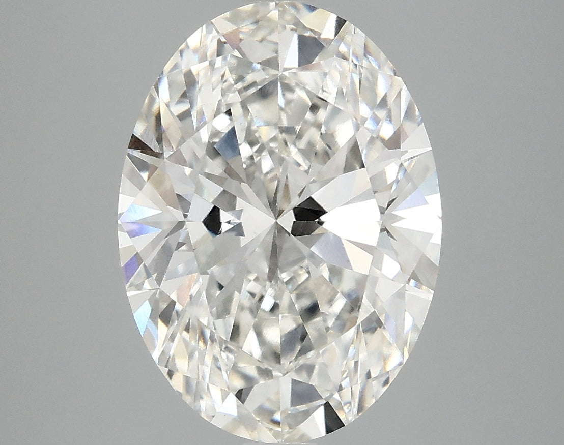 4.53ct Oval, F VS1 — IGI