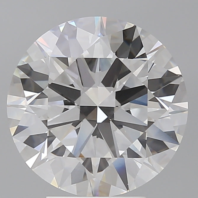 4.57ct Round, F VVS2 — IGI