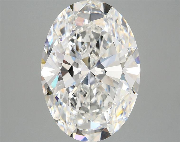 5.29ct Oval Lab-Grown Diamond — E VVS2, IGI Certified